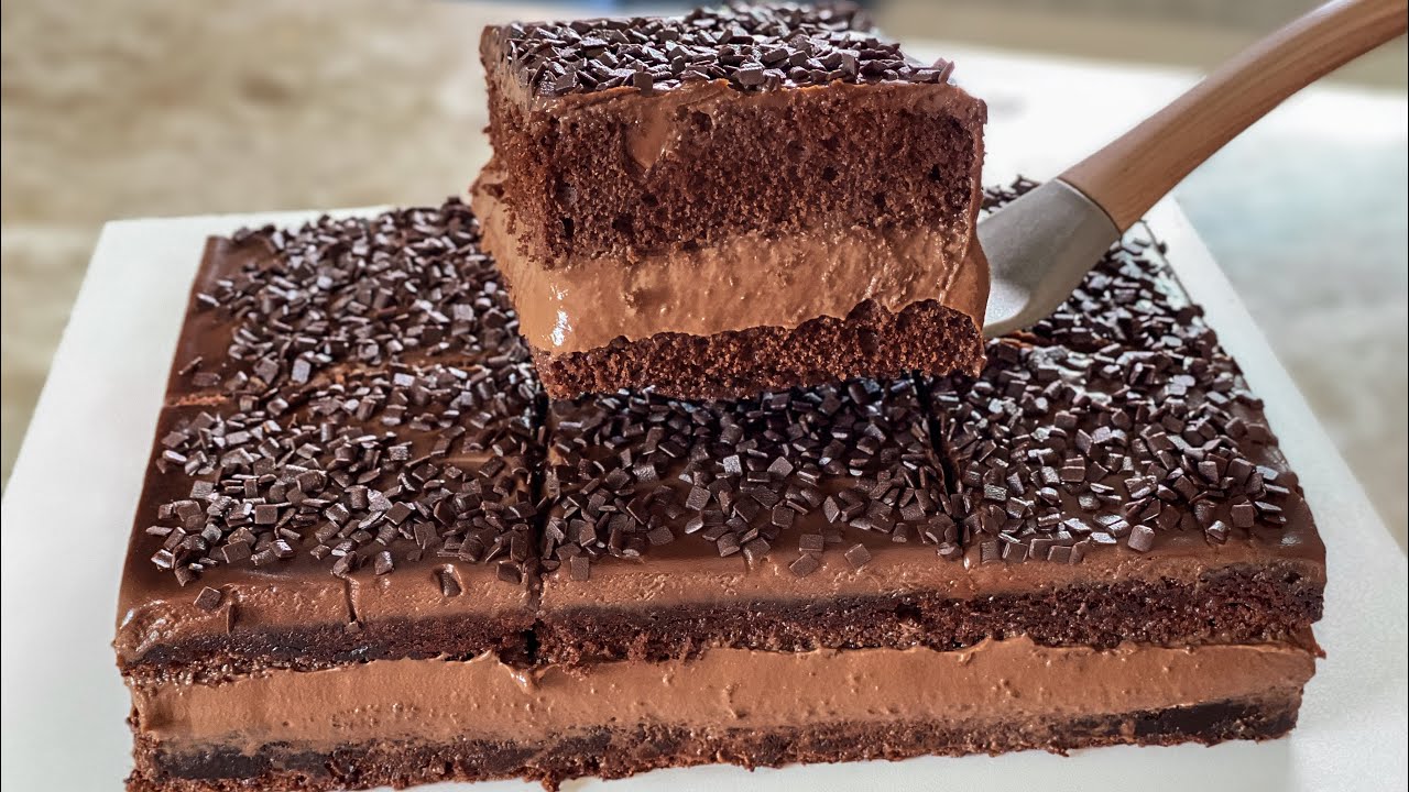 bolo de chocolate gelado
