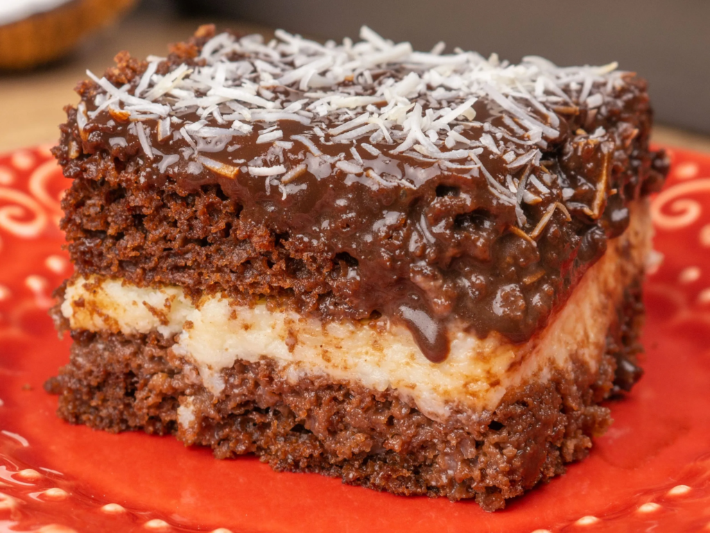 Bolo de Chocolate Gelado