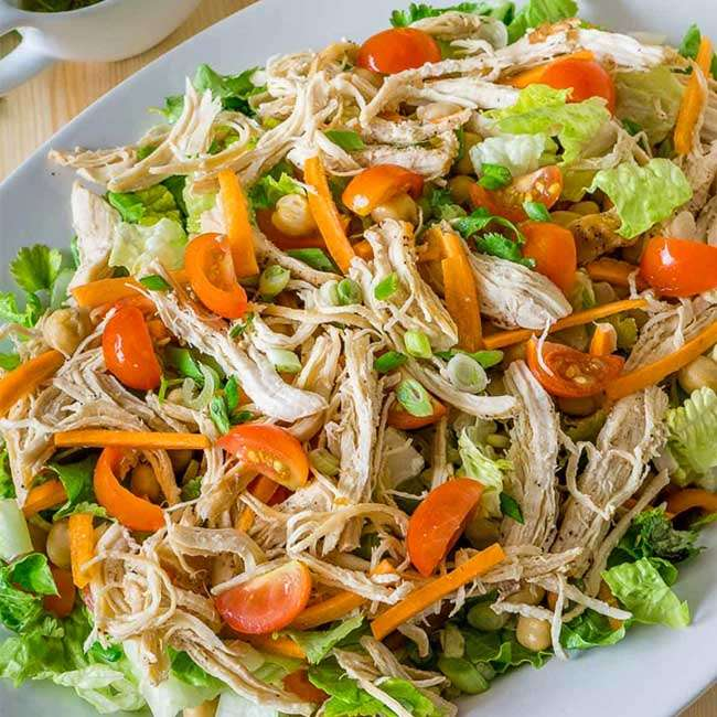 Salada de Frango com Legumes